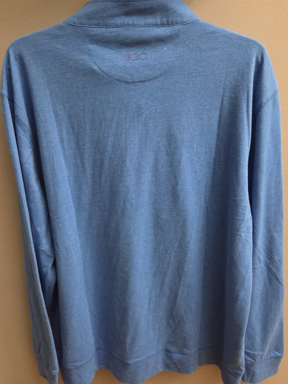 Black Clover - NWT-Pullover Mens XL Blue 1/4 Zip Golf Long Sleeve Performance - Picture 5 of 6